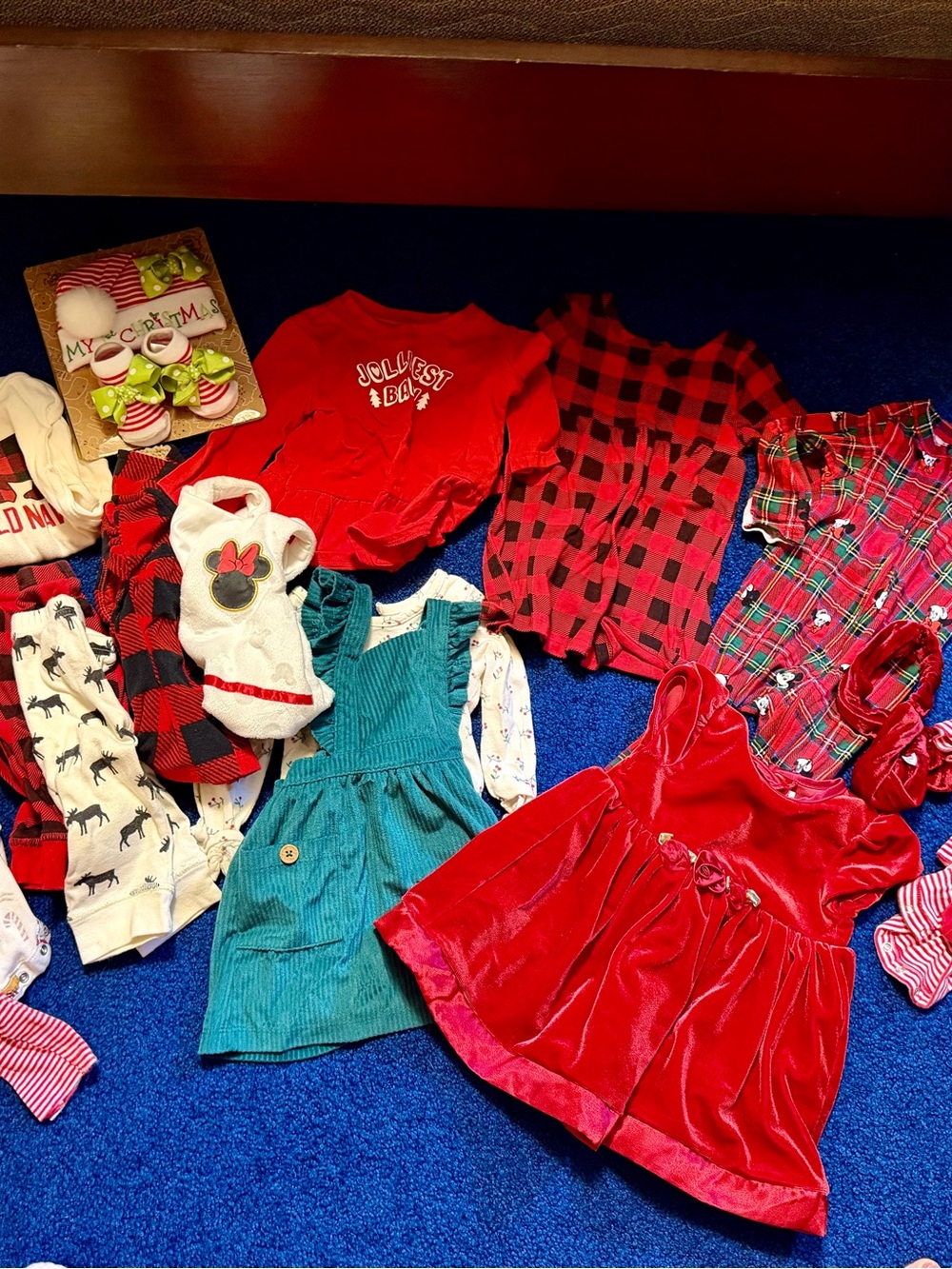 Baby girl Christmas lot